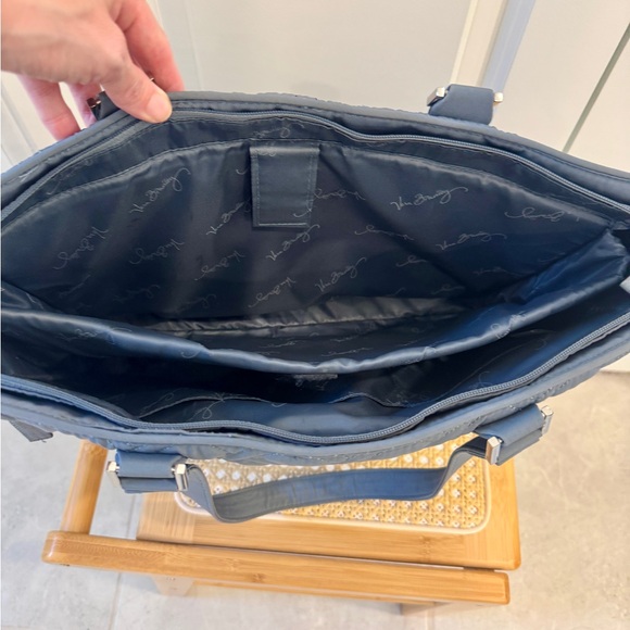 Vera Bradley Gray Commuter Tote - Picture 7 of 8